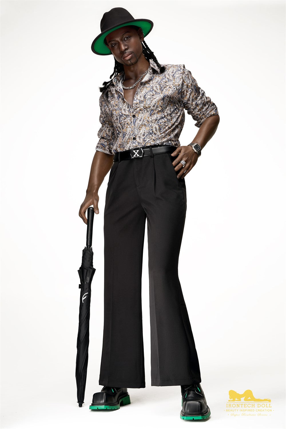 James bambola del sesso maschile (Irontech Doll 176 cm M8 Silicone)