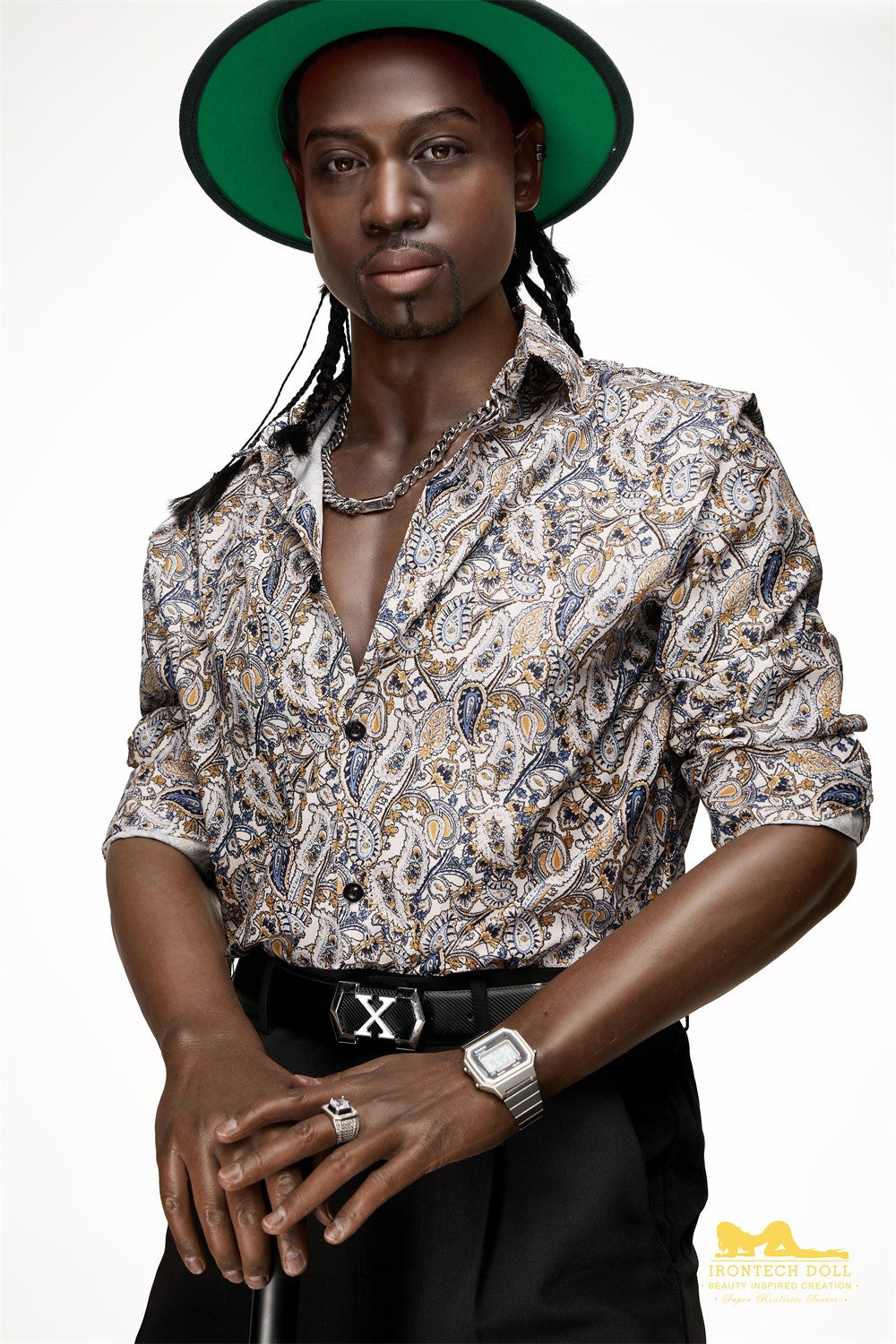 James bambola del sesso maschile (Irontech Doll 176 cm M8 Silicone)