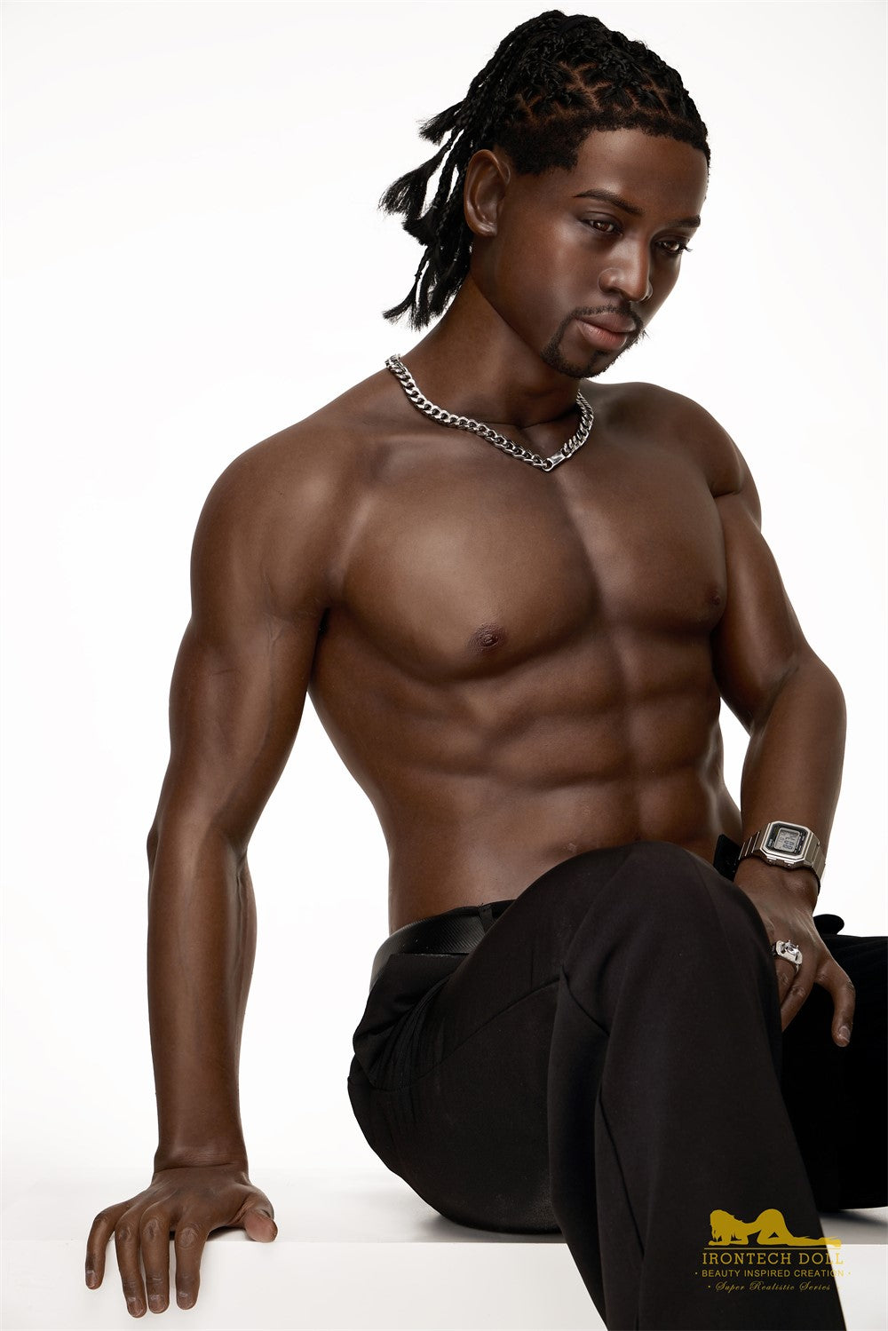 James bambola del sesso maschile (Irontech Doll 176 cm M8 Silicone)