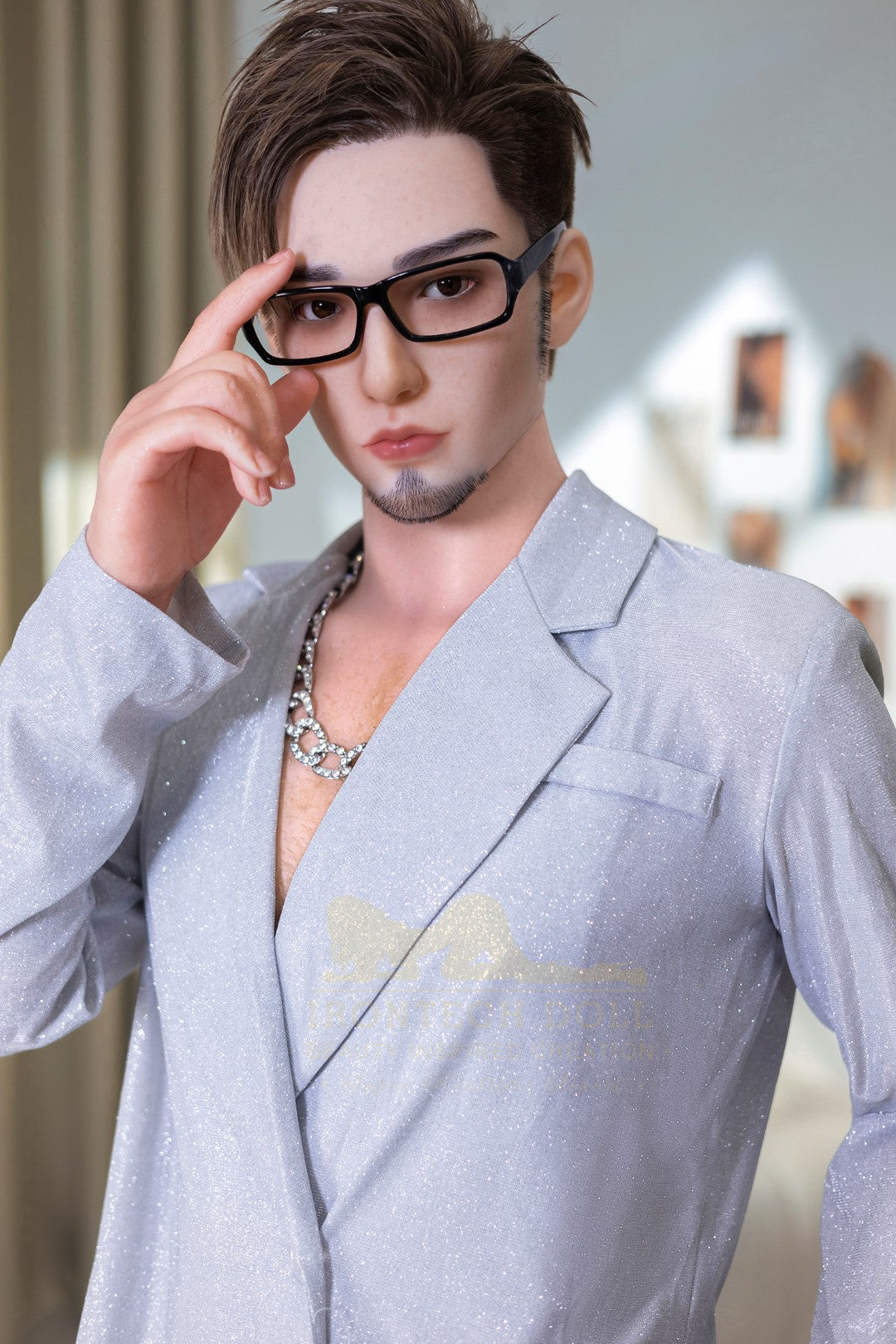 John bambola del sesso maschile (Irontech Doll 170 cm M10 Silicone)