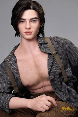 La bambola di sesso maschile di Luca (Irontech Doll 170 cm m9 silicone)