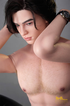 La bambola di sesso maschile di Luca (Irontech Doll 170 cm m9 silicone)
