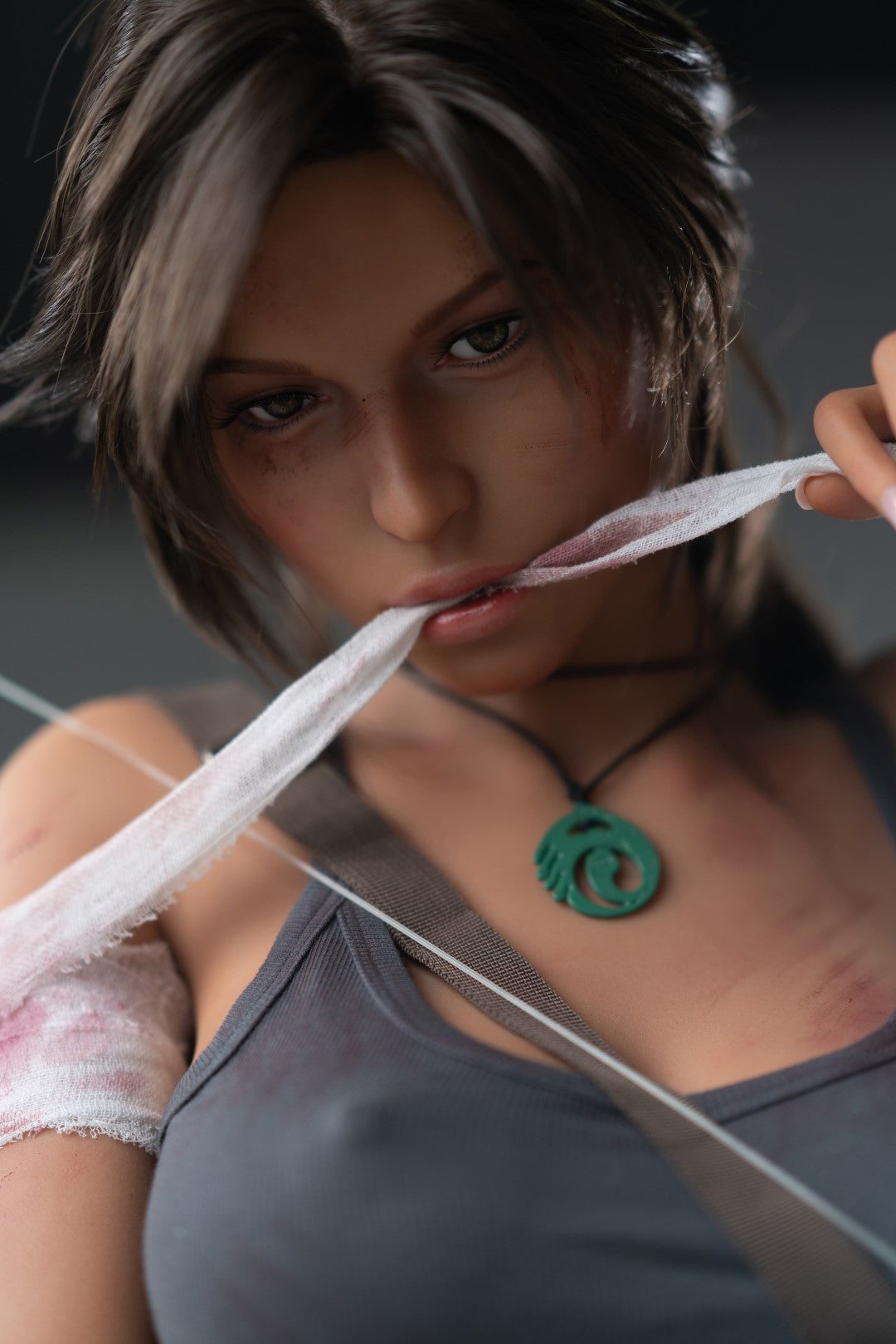 Lara Croft Sex Doll (Game Lady 166 cm E-CUP n. 20 Silicone)