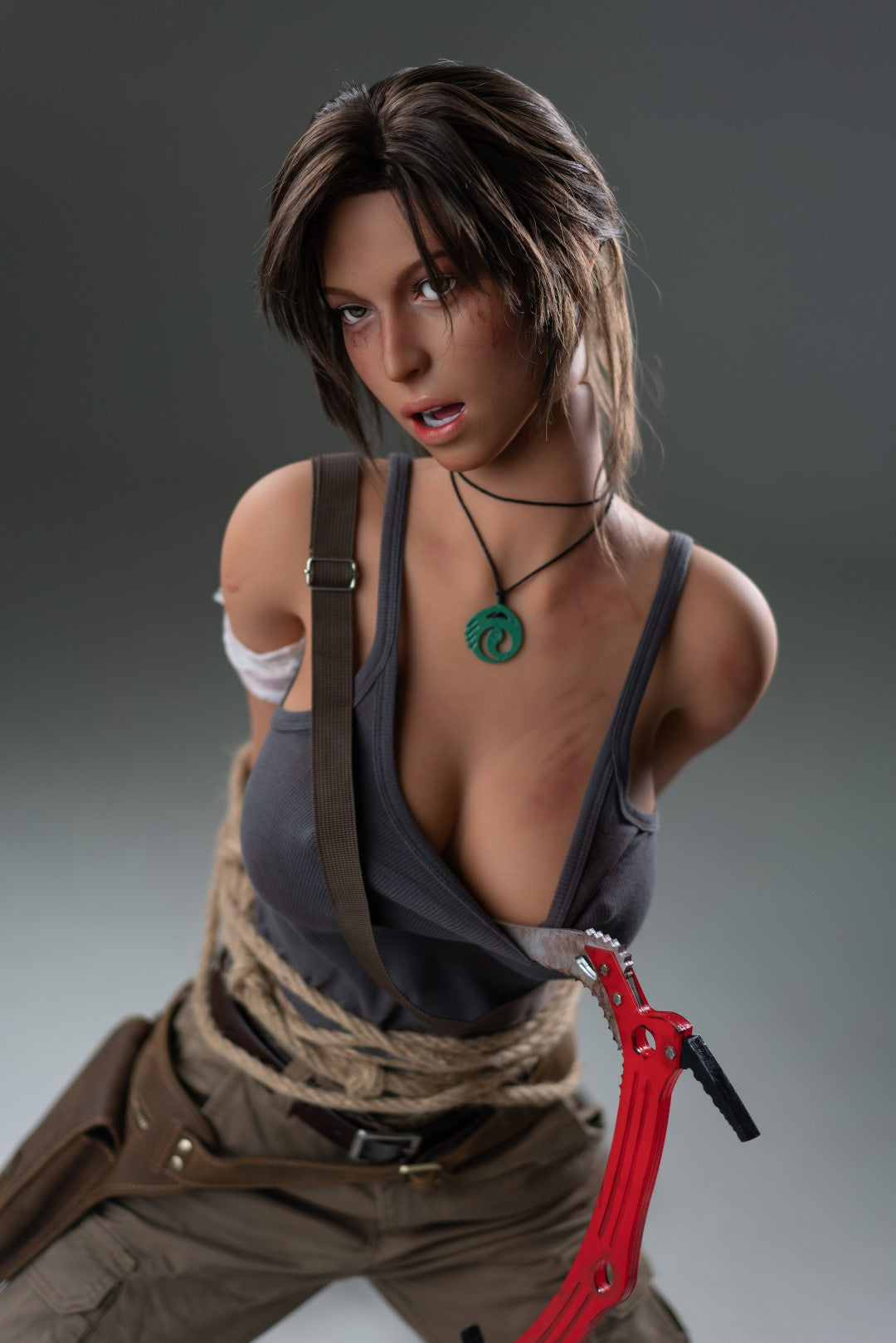 Lara Croft Sex Doll (Game Lady 166 cm E-CUP n. 20 Silicone)