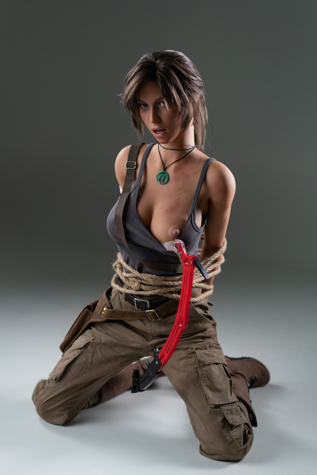 Lara Croft Sex doll (Game Lady 166cm E-cup No. 20 silicone)