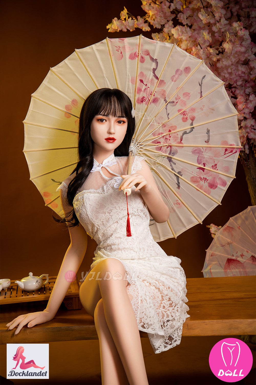Bambola del sesso Li-Hua (YJL Doll Coppa B da 166 cm n. 826 TPE+silicone)