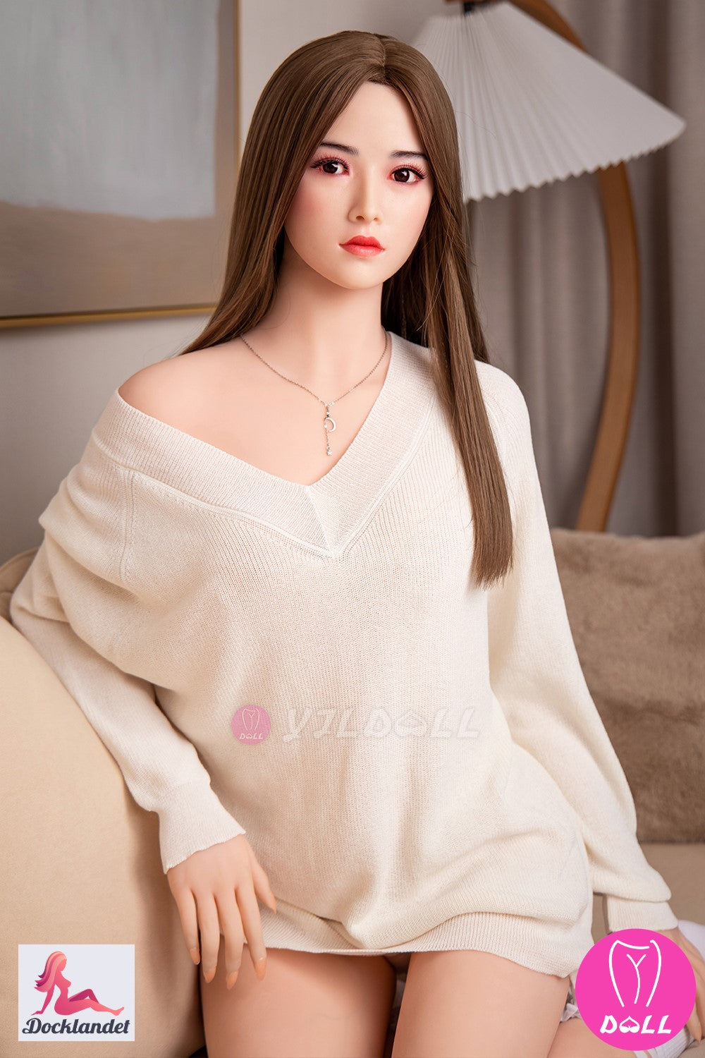 Li Na bambola del sesso (YJL Doll Coppa B da 166 cm n. 806 TPE+silicone)