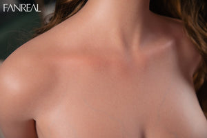 Bambola di sesso del busto (FanReal Doll 109 cm f-cup silicone) EXPRESS