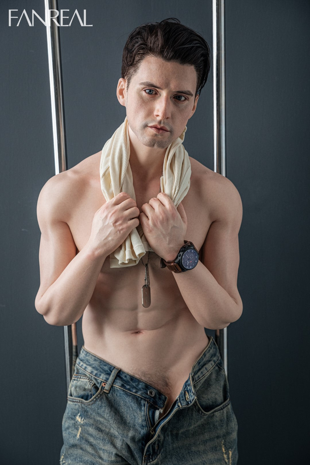 Henry bambola del sesso maschile (FanReal Doll 173 cm Silicone)