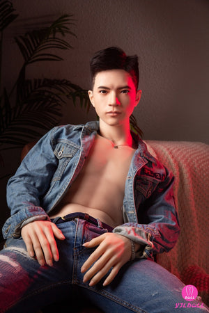 Bambola di sesso maschile Edward (YJL Doll 177 cm MD018 Silicone)