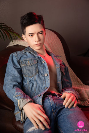 Bambola di sesso maschile Edward (YJL Doll 177 cm MD018 Silicone)