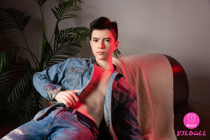 Bambola di sesso maschile Edward (YJL Doll 177 cm MD018 Silicone)