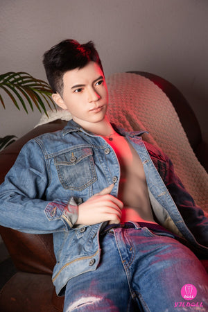Bambola di sesso maschile Edward (YJL Doll 177 cm MD018 Silicone)
