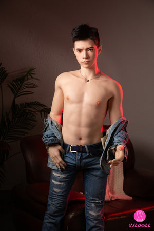 Bambola di sesso maschile Edward (YJL Doll 177 cm MD018 Silicone)