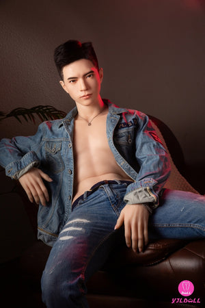 Bambola di sesso maschile Edward (YJL Doll 177 cm MD018 Silicone)