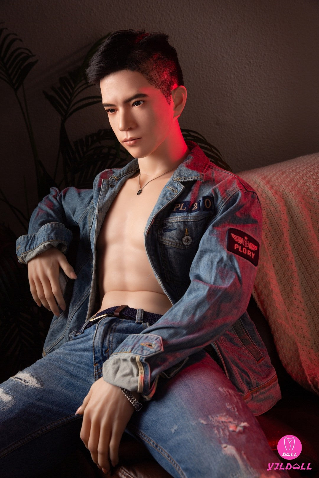 Edward bambola del sesso maschile (YJL Doll 177 cm MD018 Silicone)