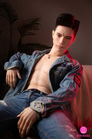 Bambola di sesso maschile Edward (YJL Doll 177 cm MD018 Silicone)