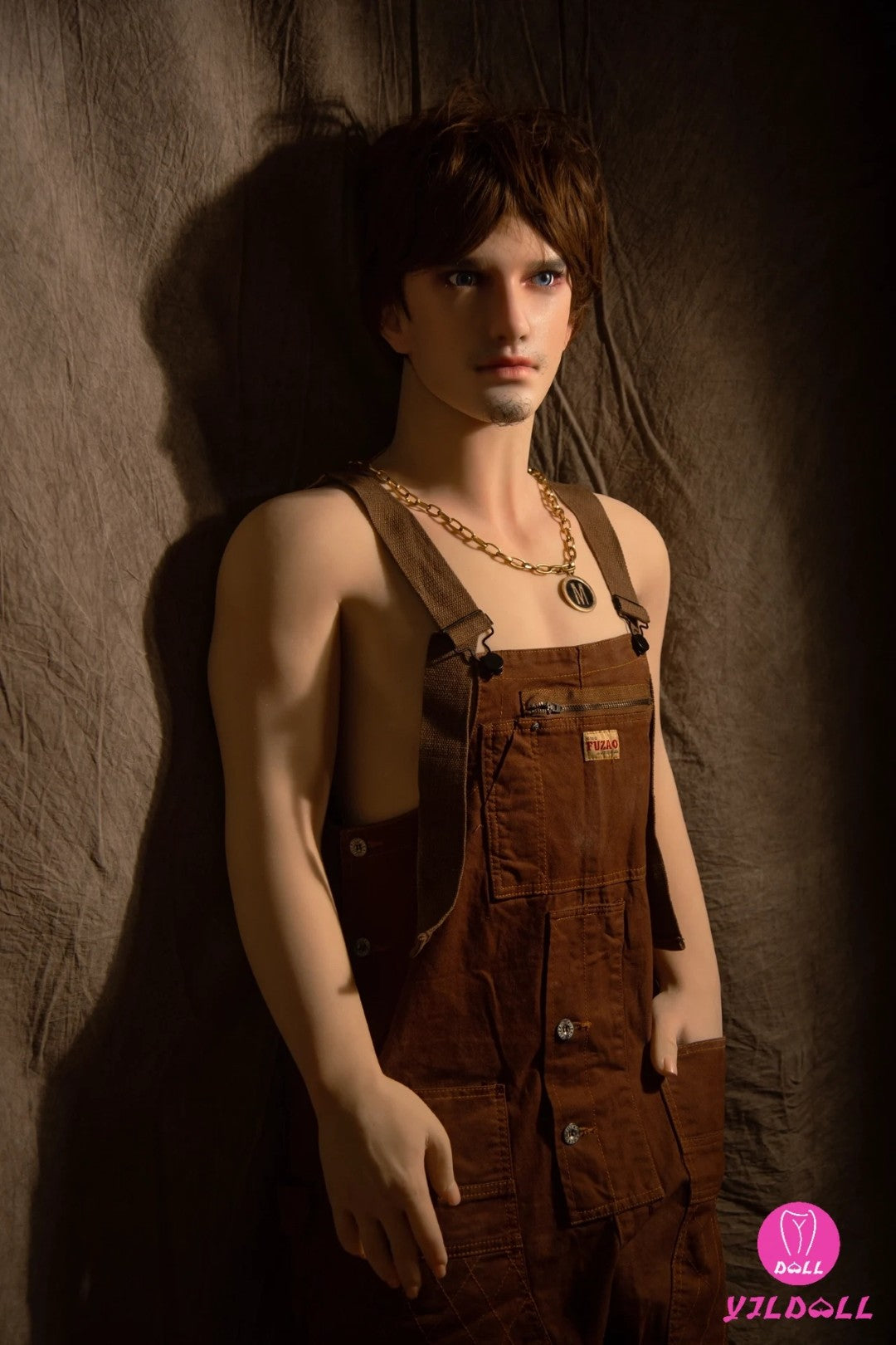 Thomas bambola del sesso maschile (YJL Doll 175 cm MD009 TPE+Silicone)