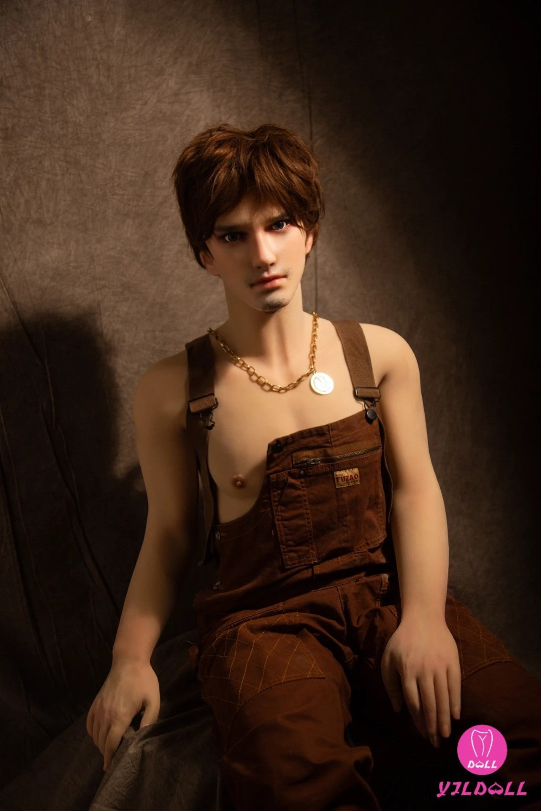 Thomas bambola del sesso maschile (YJL Doll 175 cm MD009 TPE+Silicone)