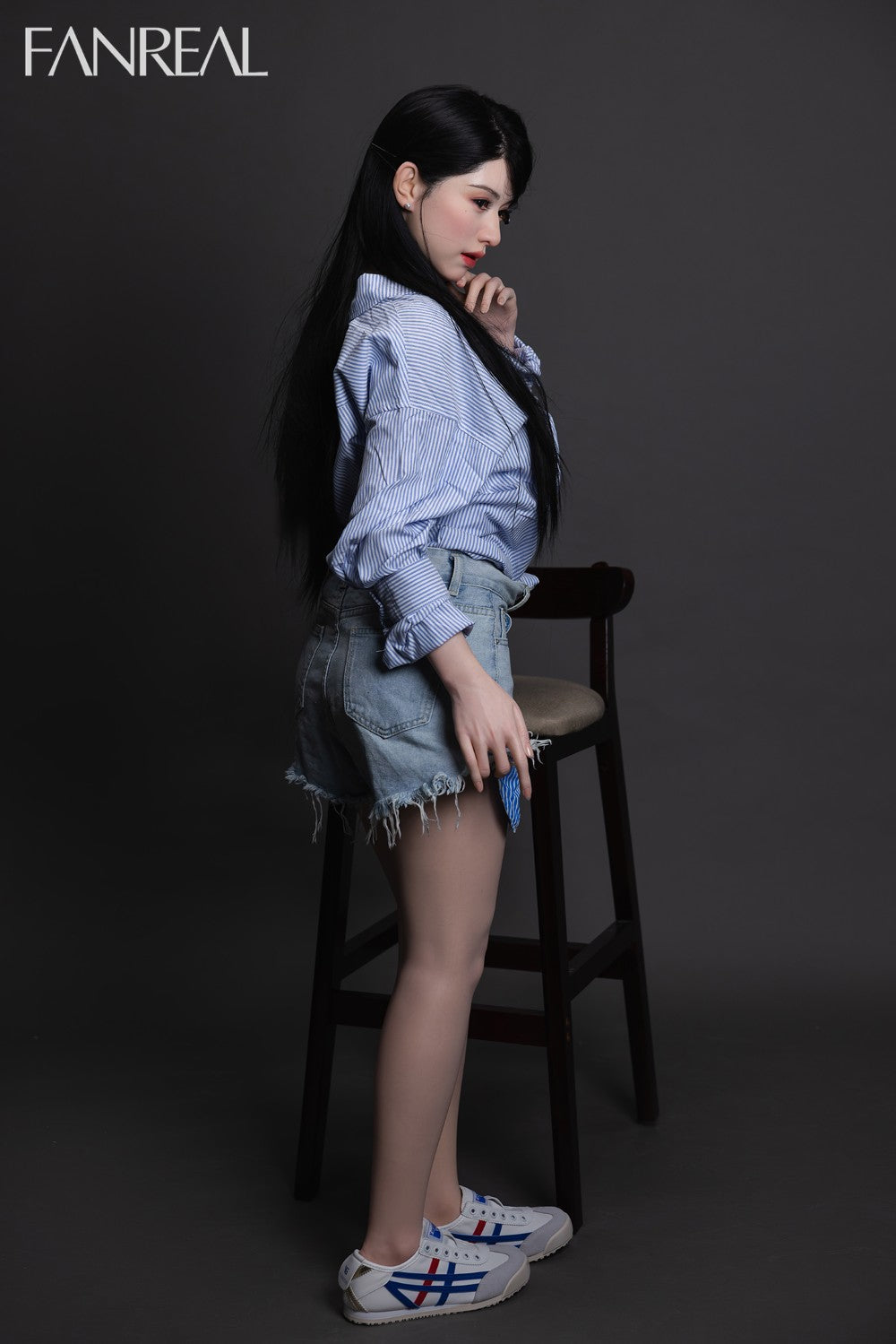 Kimmy bambola del sesso (FanReal Doll Coppa F da 155 cm RST Silicone)