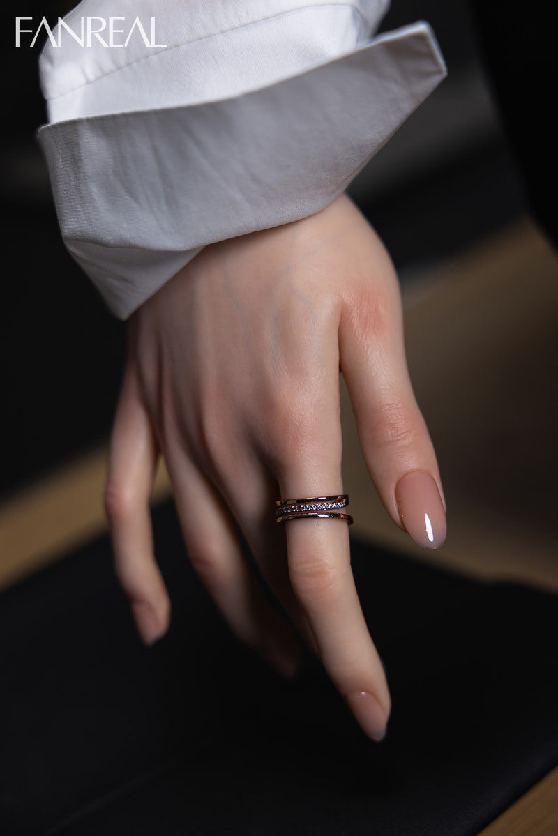 Gina bambola del sesso (FanReal Doll 170 cm Coppa D in silicone)