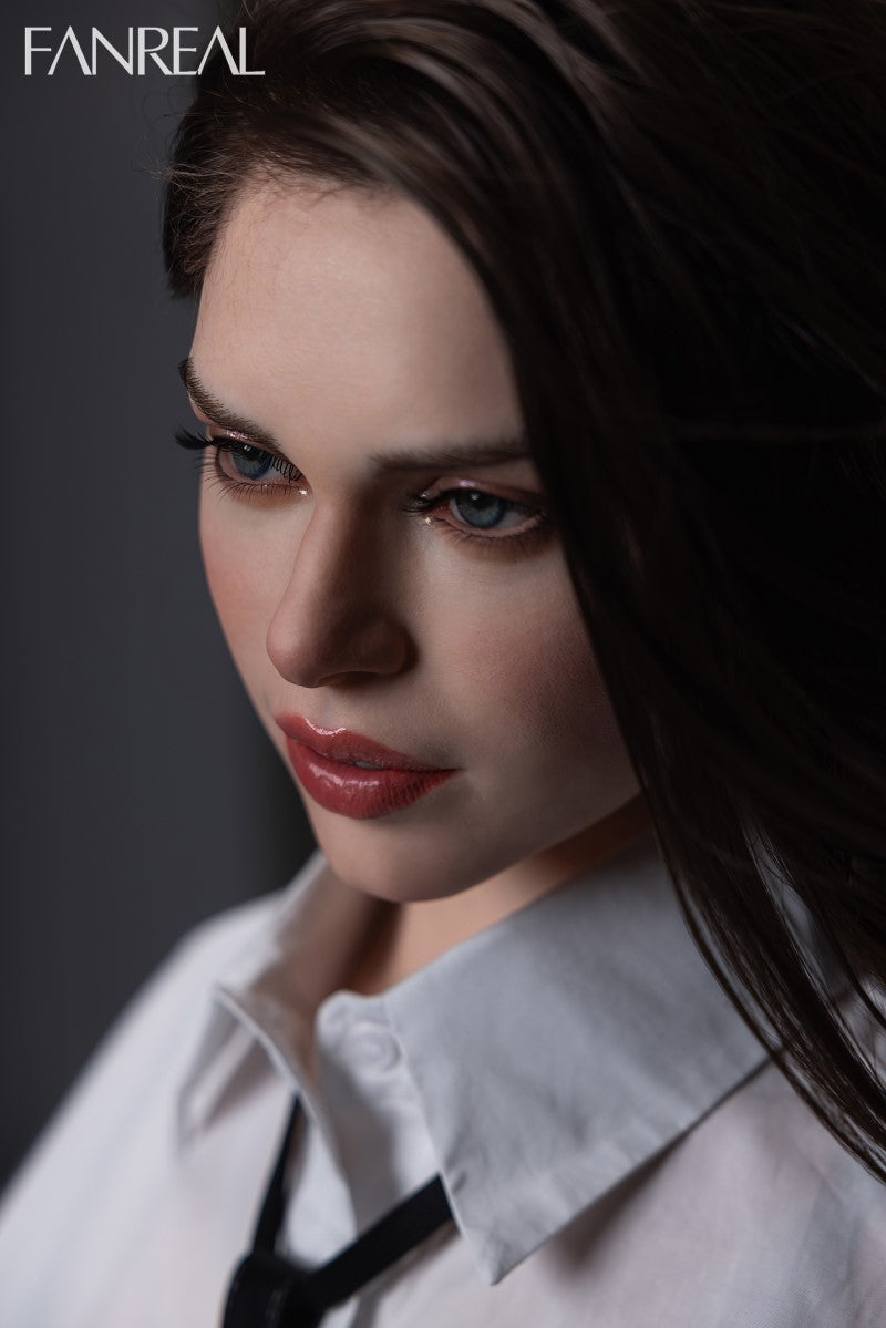 Gina bambola del sesso (FanReal Doll 170 cm Coppa D in silicone)