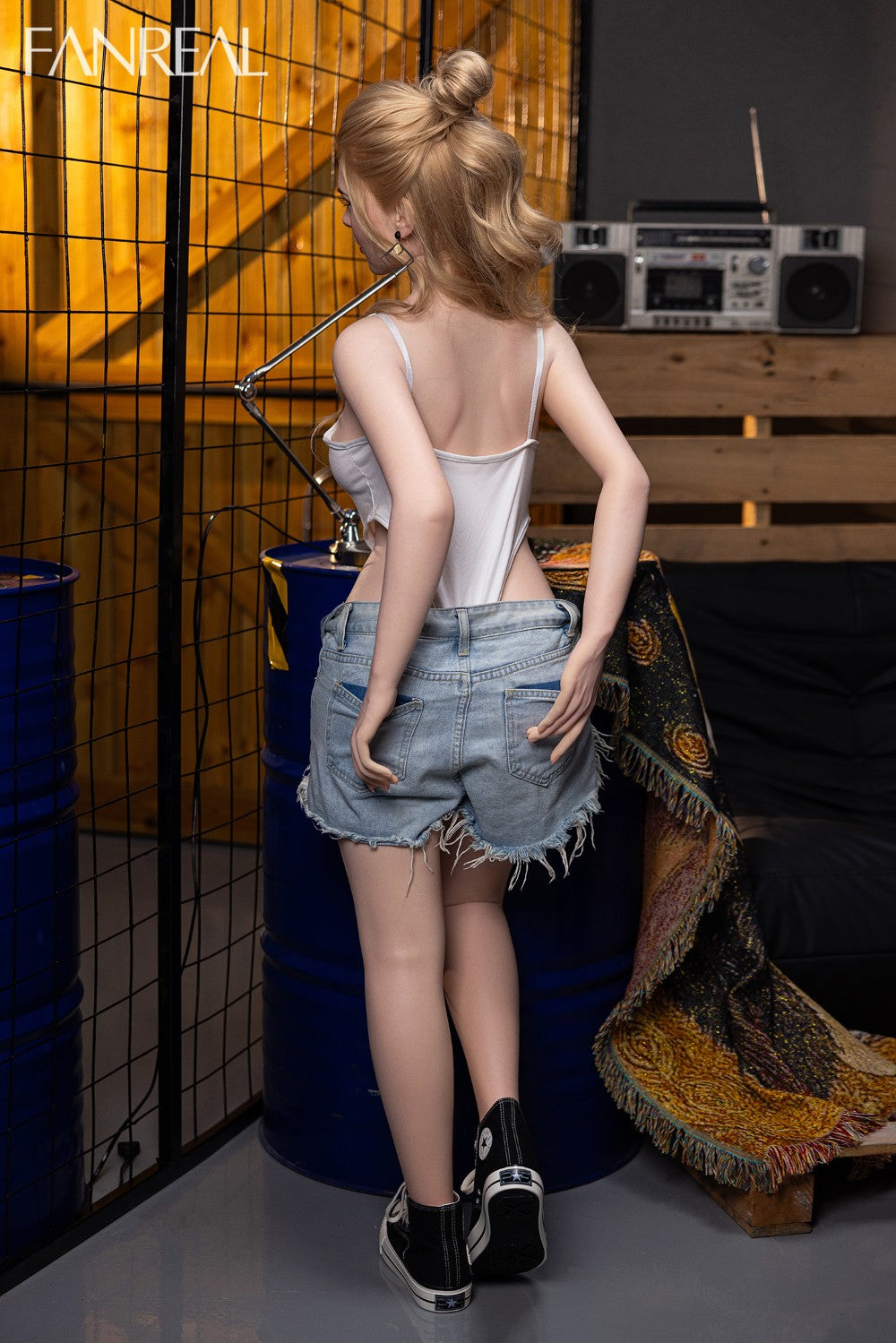 Gina Sex Doll (FanReal Doll 155 cm F-Cup RST Silicone)