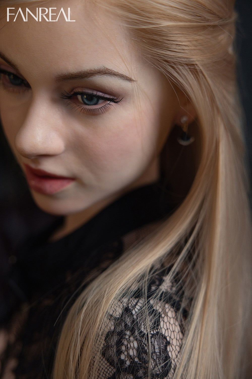 Vanessa bambola del sesso (FanReal Doll Coppa F da 168 cm in silicone)