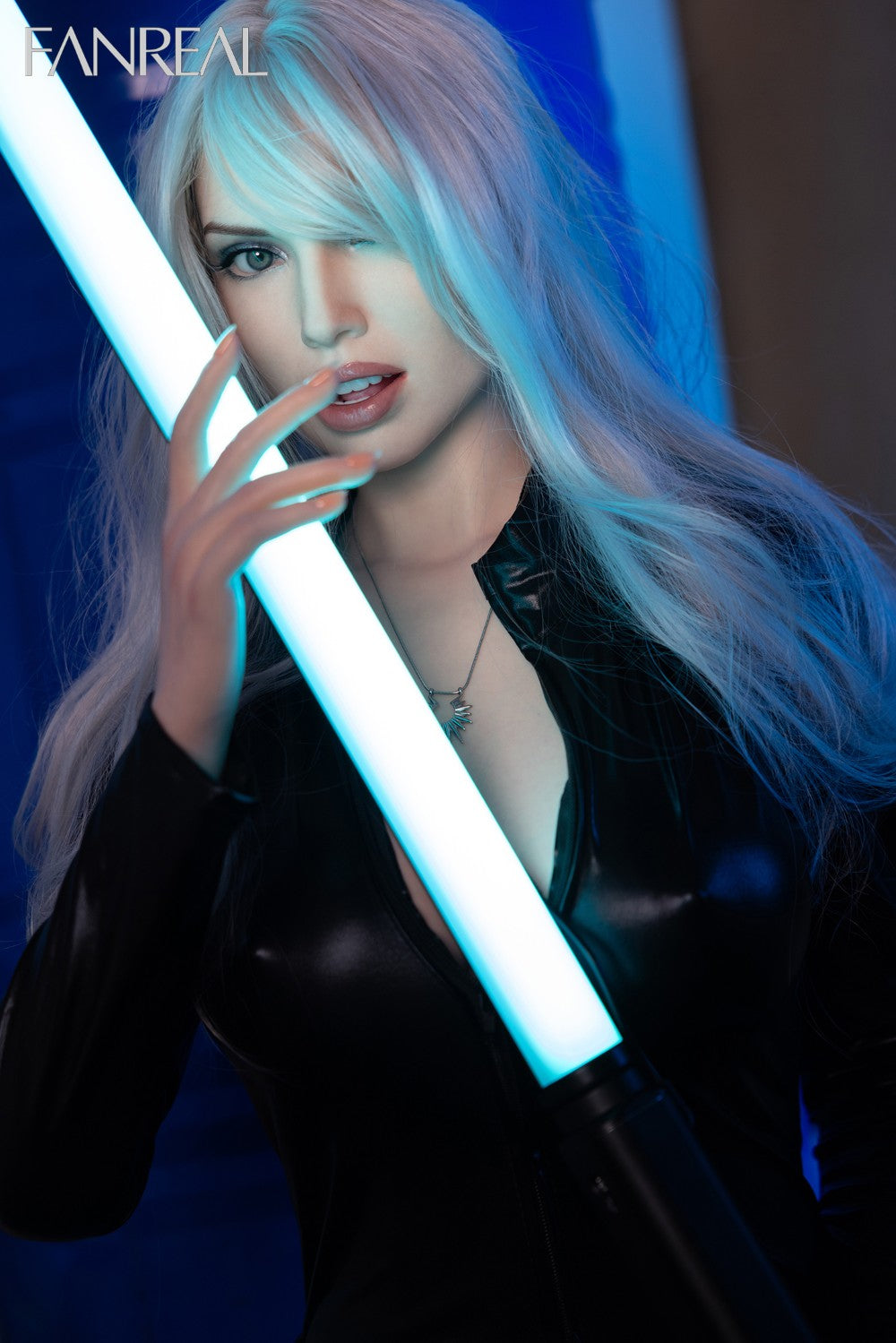 Kelly bambola del sesso (FanReal Doll Coppa F da 168 cm in silicone)