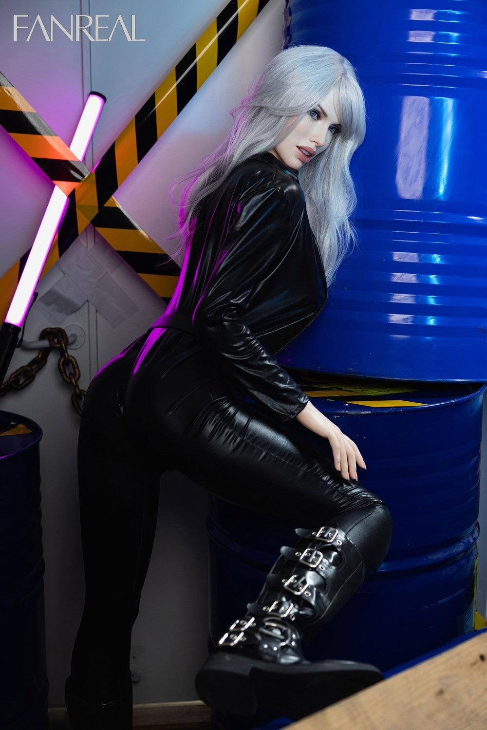 Kelly bambola del sesso (FanReal Doll Coppa F da 168 cm in silicone)