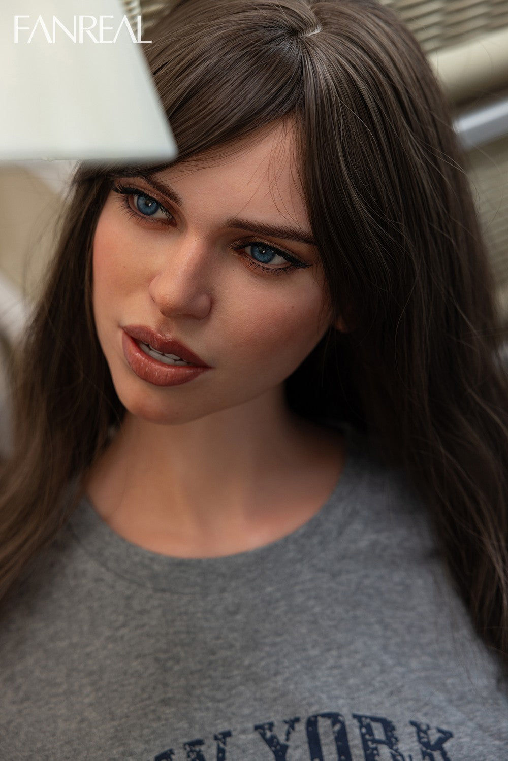 Gina Torso bambola del sesso (FanReal Doll Coppa G da 95 cm in silicone)