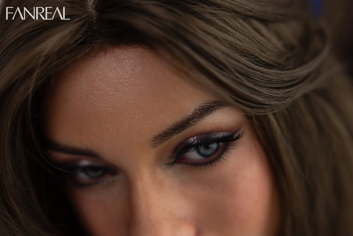 Maddy bambola del sesso (FanReal Doll Coppa F da 168 cm in silicone)