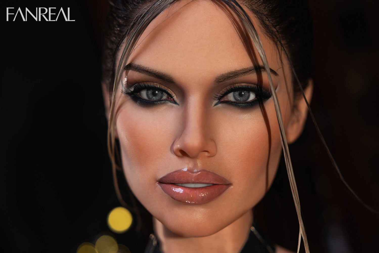 Kelly bambola del sesso (FanReal Doll Coppa F da 168 cm in silicone)