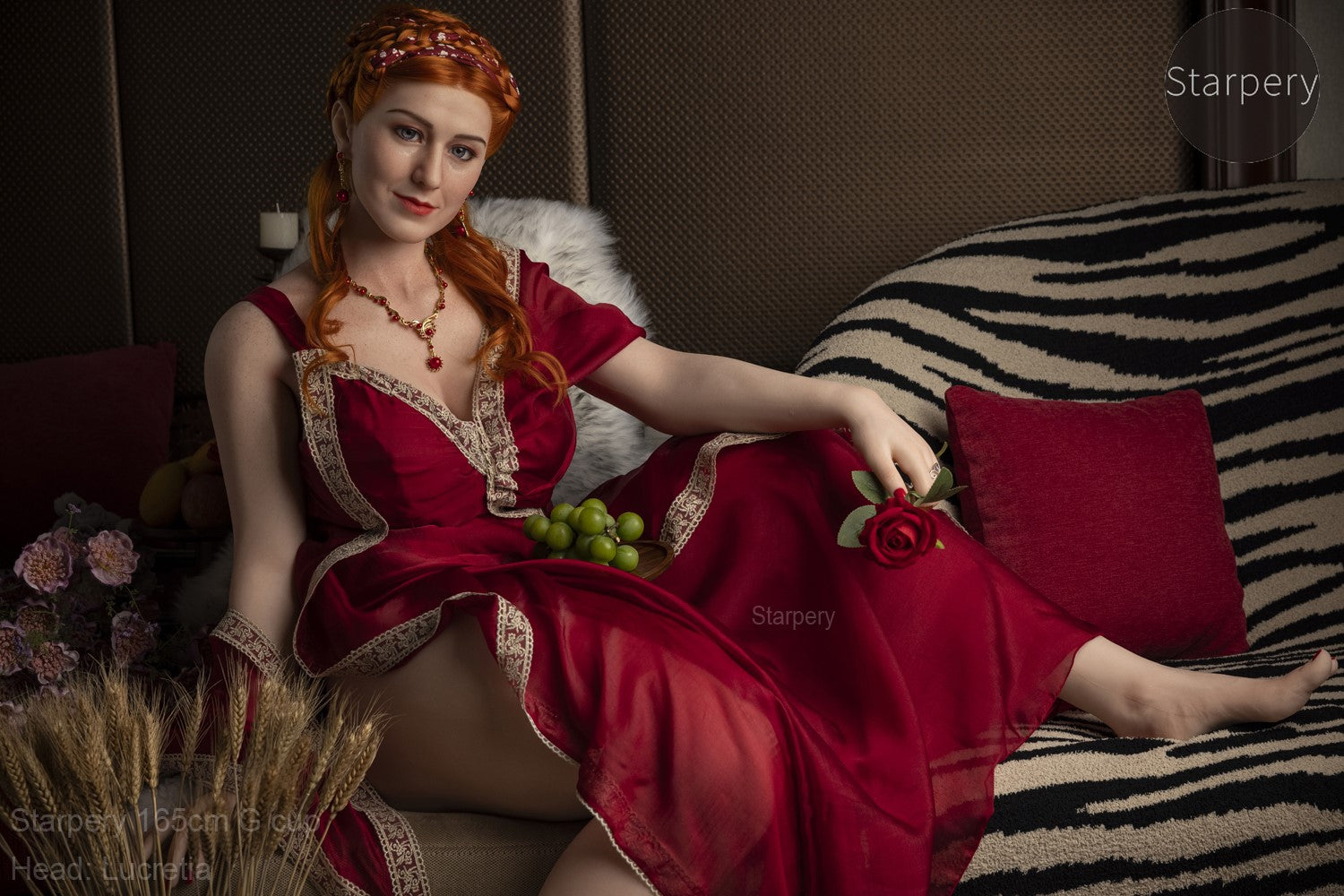 Lucrezia bambola del sesso (Starpery Coppa G da 165 cm (TPE+silicone)