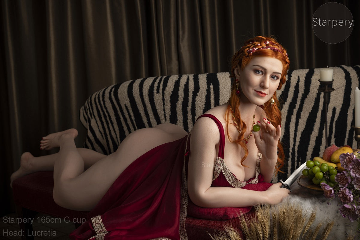 Lucrezia bambola del sesso (Starpery Coppa G da 165 cm (TPE+silicone)