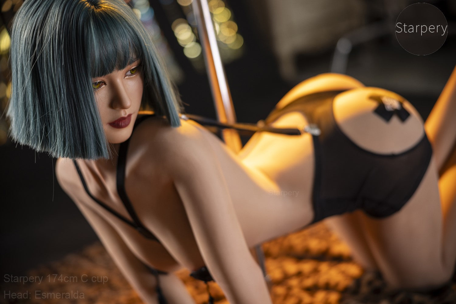 Esmeralda bambola del sesso (Starpery Coppa C da 174 cm (TPE+silicone)