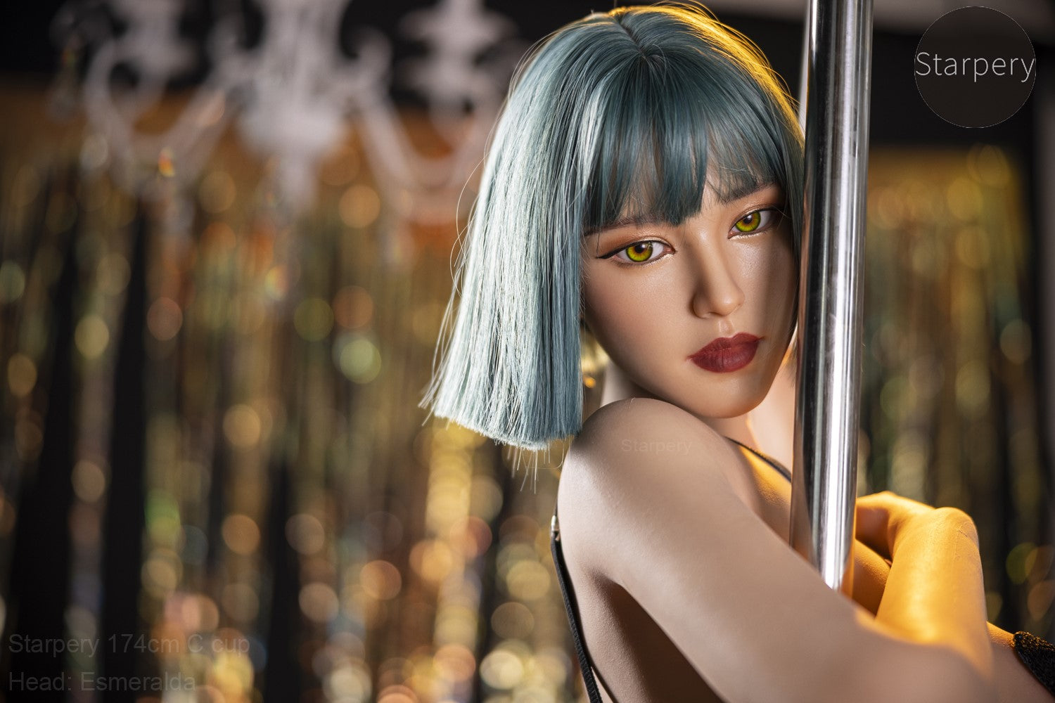 Esmeralda bambola del sesso (Starpery Coppa C da 174 cm (TPE+silicone)