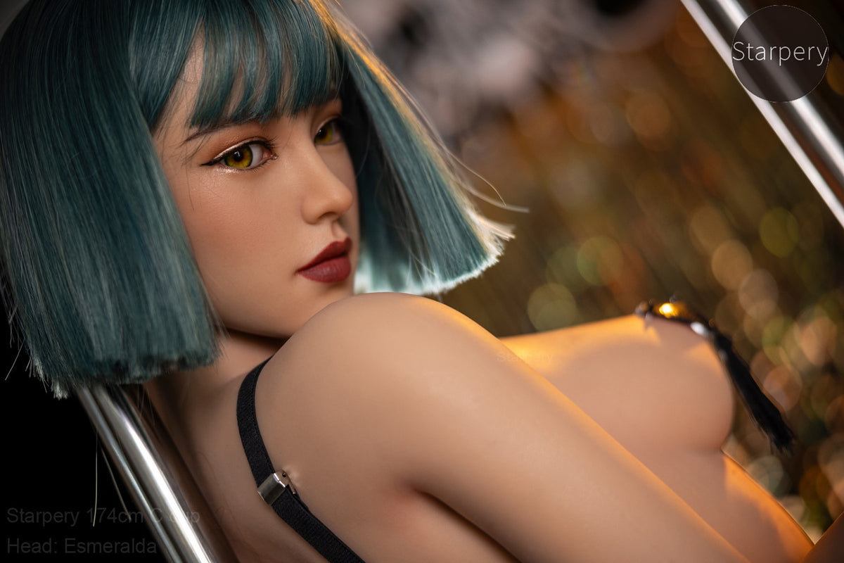 Esmeralda bambola del sesso (Starpery Coppa C da 174 cm (TPE+silicone)