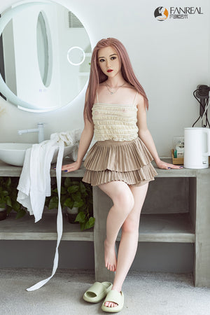 Qian Sex Doll (FanReal Doll Silicone B-Cup da 158 cm)