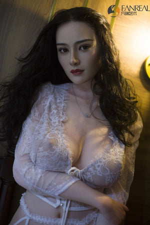 Bambola di sesso di Ling (FanReal Doll 172 cm Silicone E-Cup)