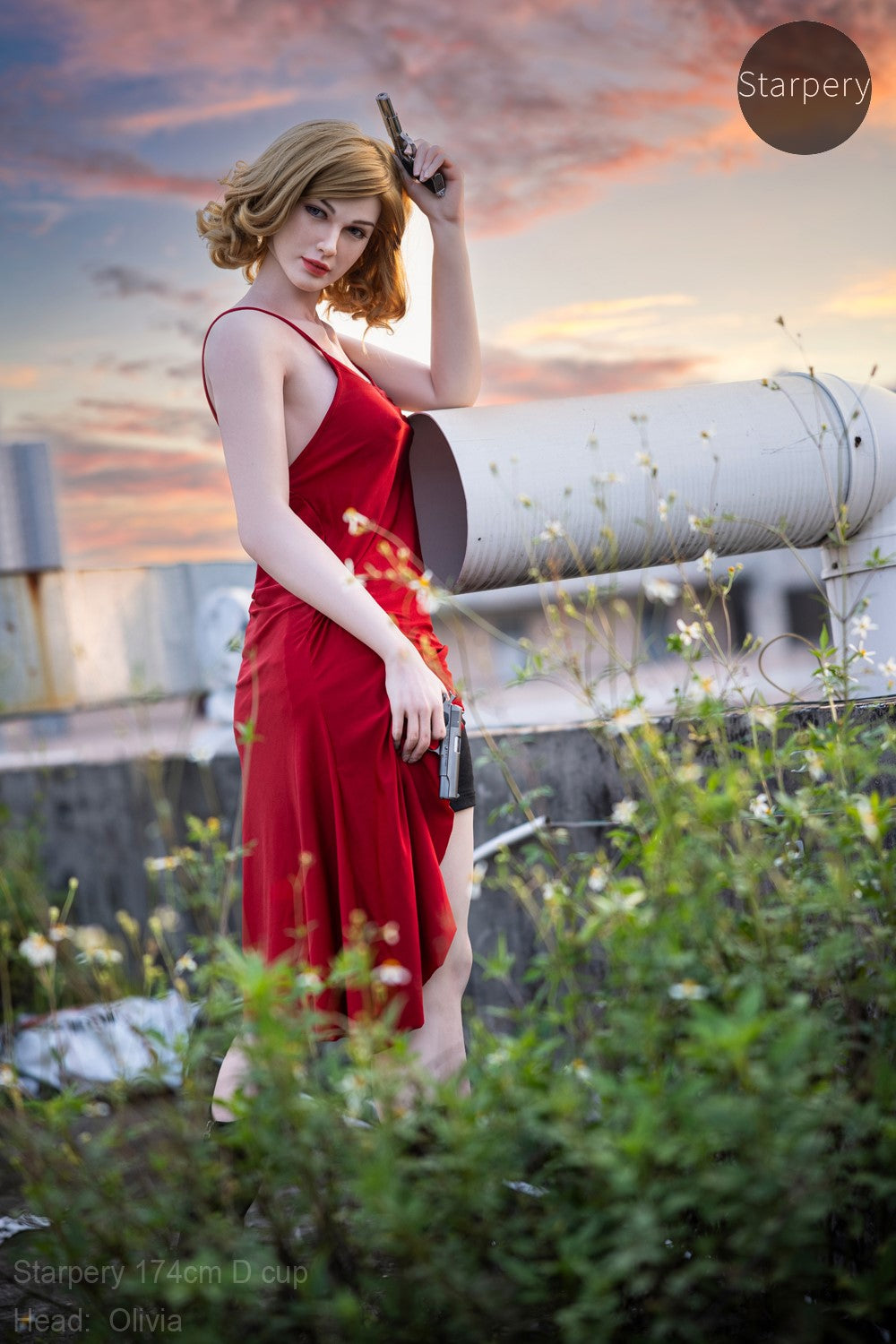 Olivia Sex doll (Starpery 174cm D-cup TPE+silicone)