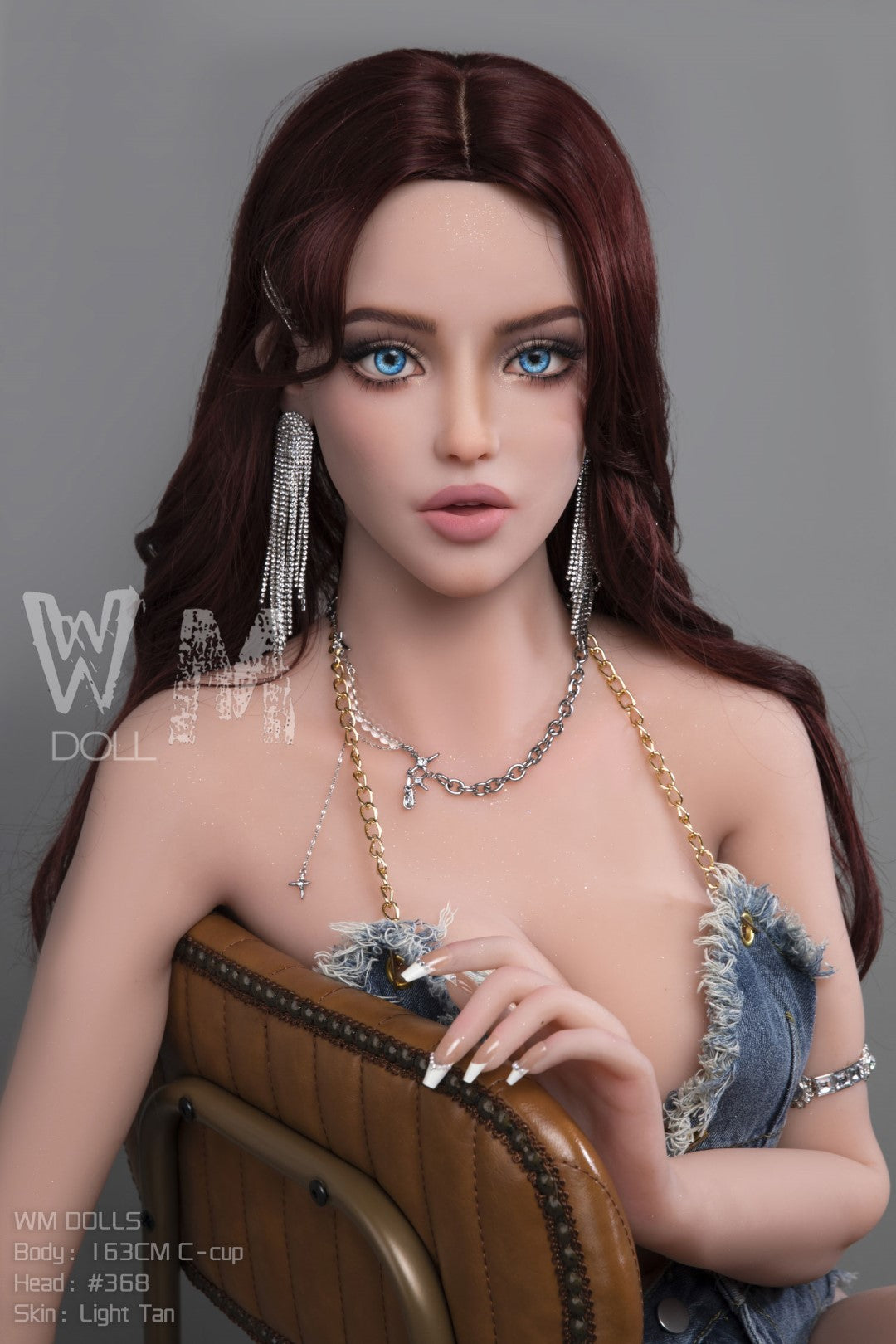 Mikaela bambola del sesso (WM-Doll Coppa C da 163 cm n. 368 TPE)