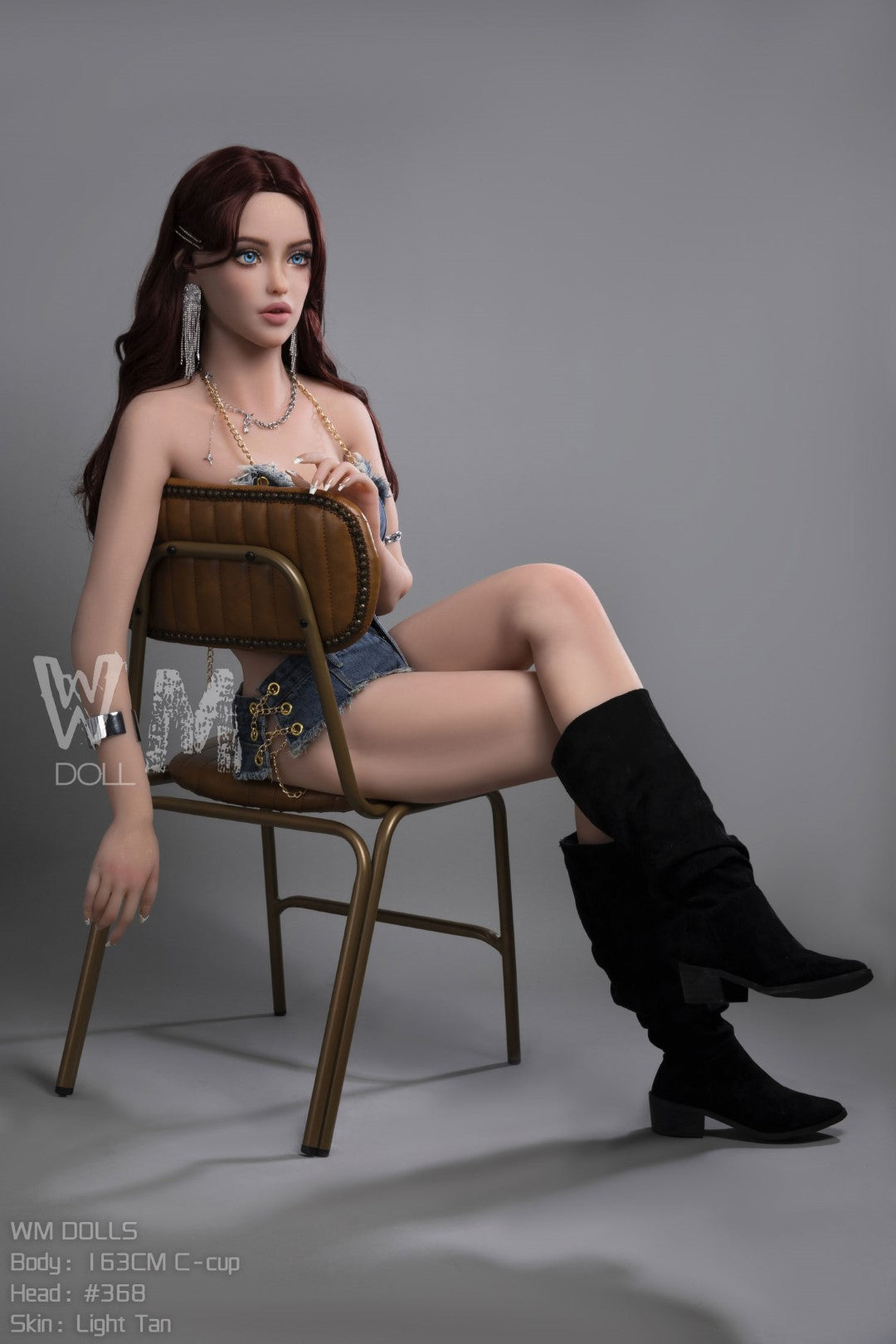 Mikaela bambola del sesso (WM-Doll Coppa C da 163 cm n. 368 TPE)