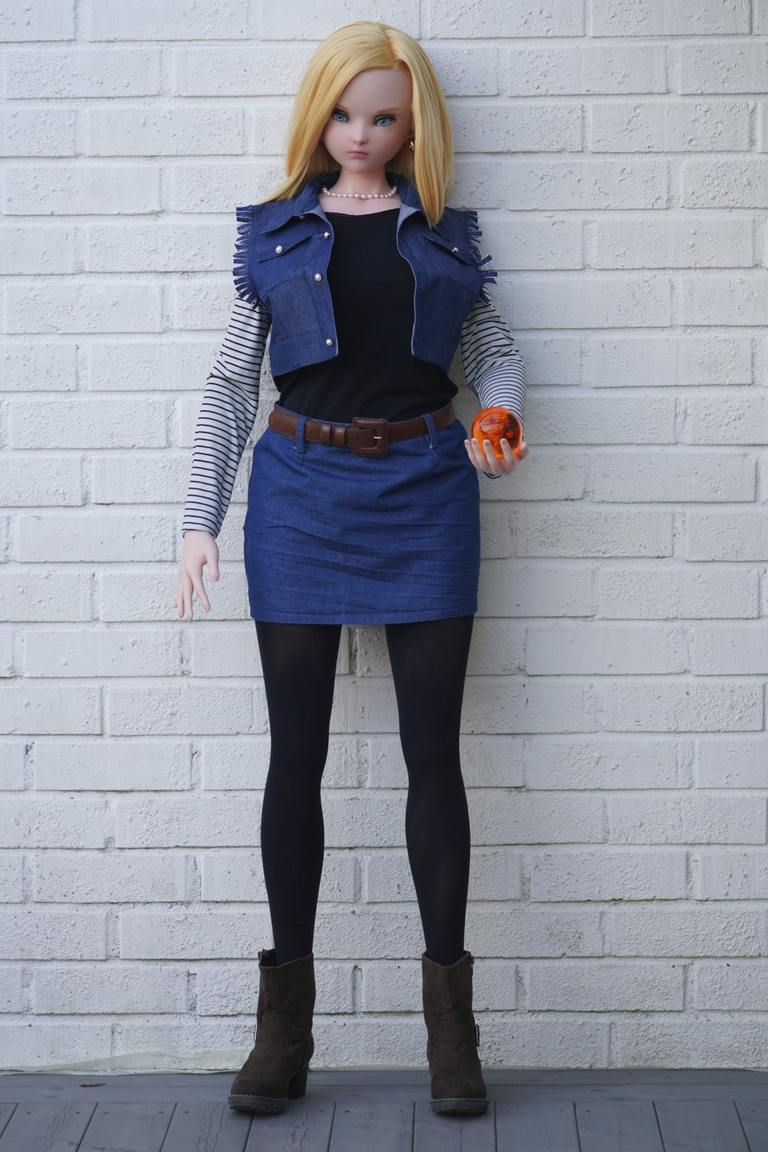 Lazuli Android 18 bambola del sesso (Irokebijin Coppa F in silicone da 147 cm)
