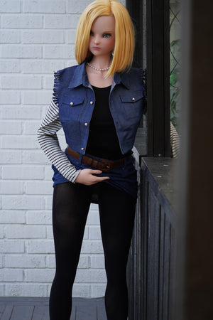Lazuli Android 18 Sex Doll (Irokebijin 147 cm Silicone F-Cup)