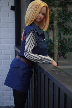 Lazuli Android 18 Sex Doll (Irokebijin 147 cm Silicone F-Cup)