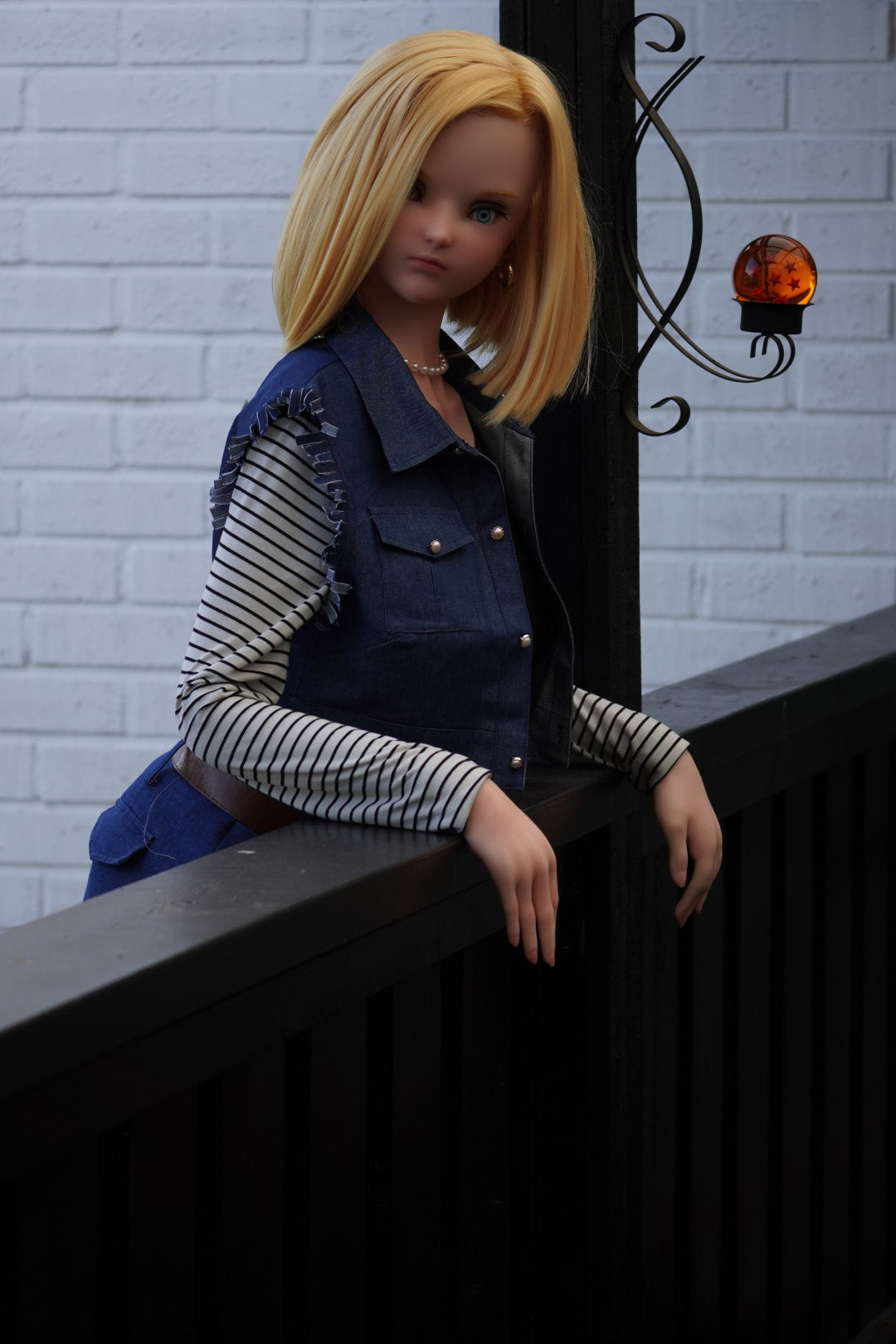 Lazuli Android 18 bambola del sesso (Irokebijin Coppa F in silicone da 147 cm)
