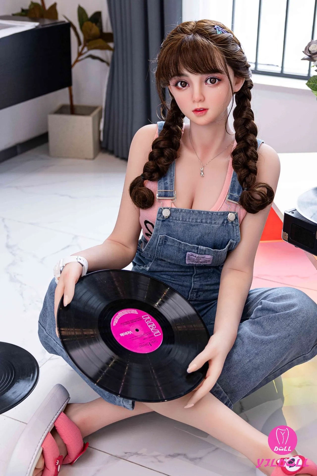 Laney bambola del sesso (YJL Doll Coppa D da 148 cm n. 381 TPE+silicone)