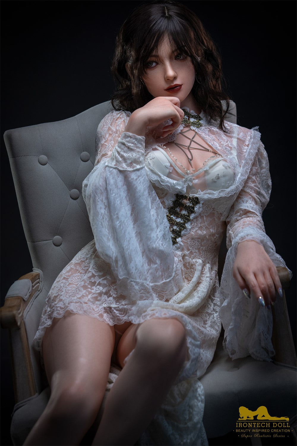 Bambola del sesso Nabi (Irontech Doll 163 cm Coppa B S36 Silicone)