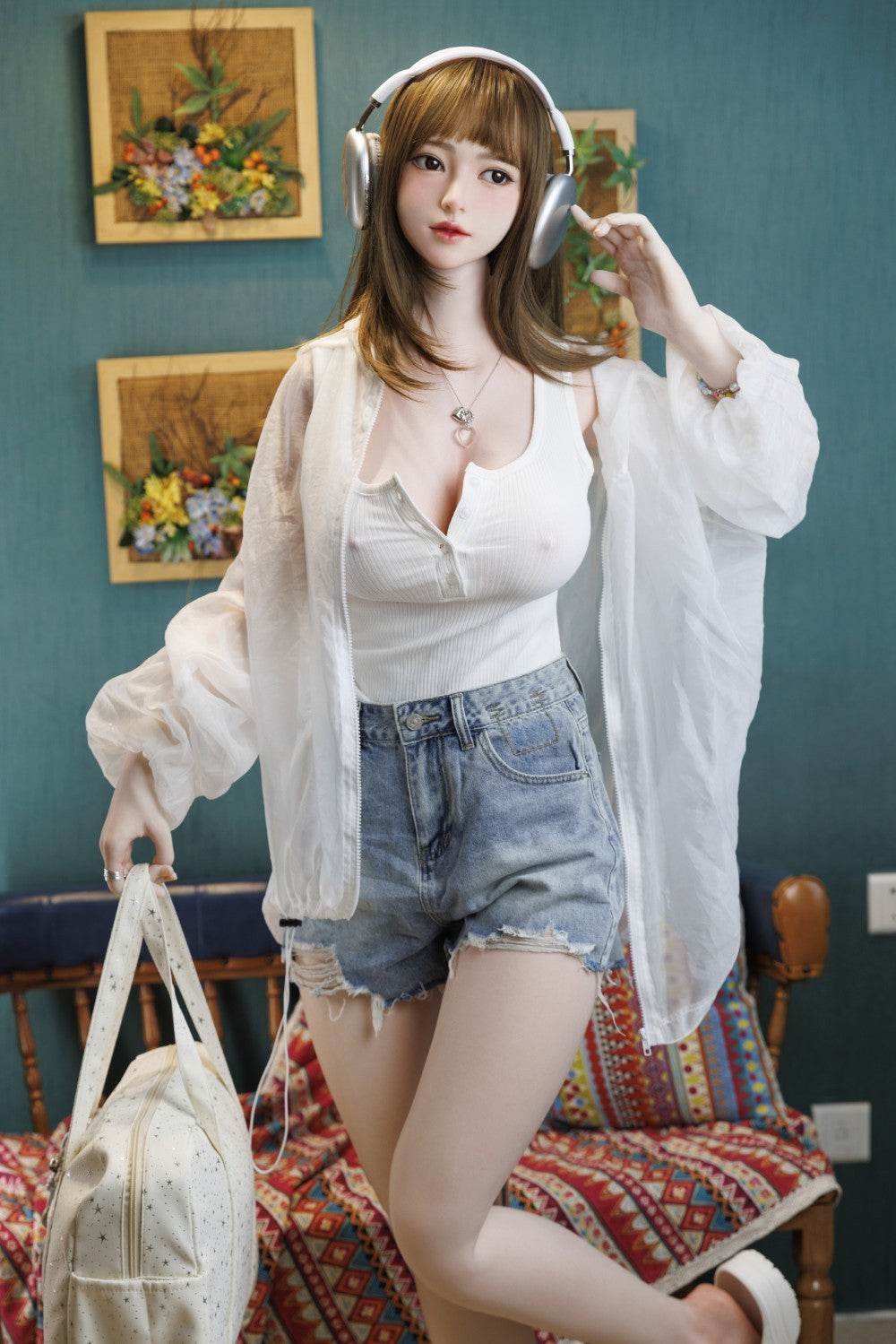 Maki Sexdocka (Starpery 171cm D-kupa TPE+Silikon)